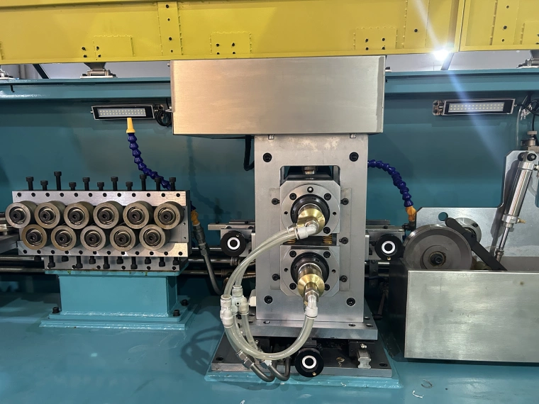 Wire Flattening & Shaping Unit