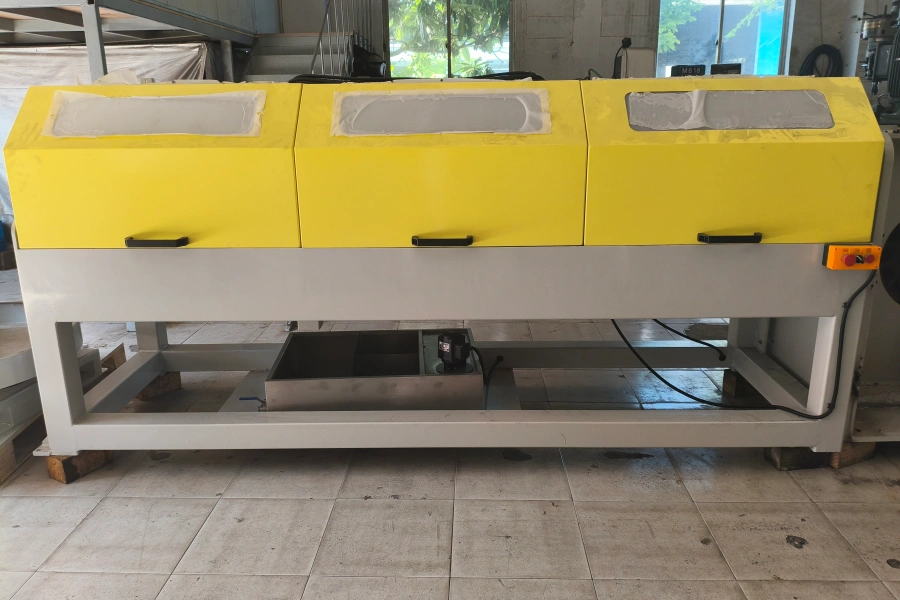 Enamelled rectangular copper wire rolling machine，high speed flat wire production system